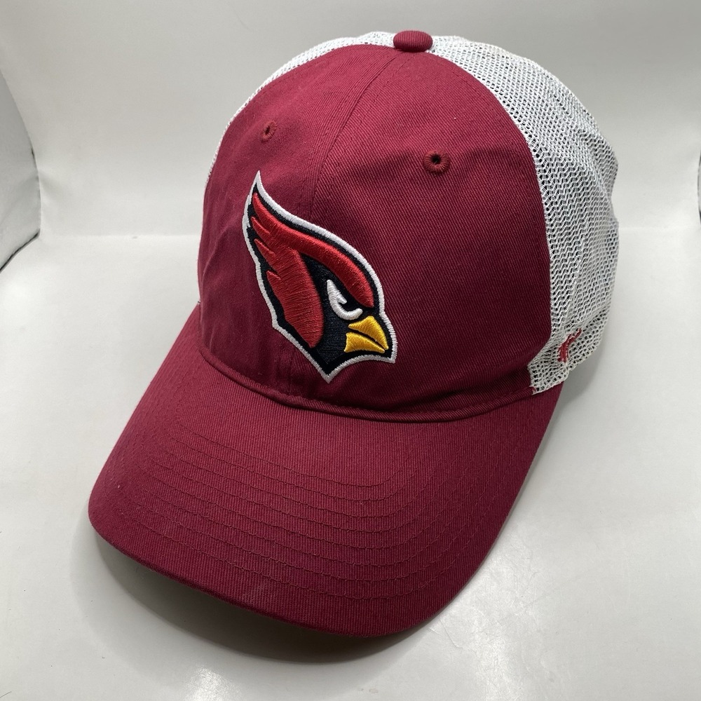 Arizona Cardinals 47 Brand‎ Hat SnapBack Mesh Trucker NFL VGC Adjustable Red CU